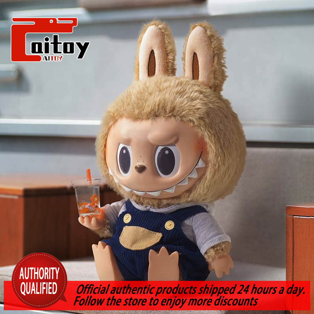 LABUBU Time to chill-Vinyl Plush Doll POP MART Original Genuine