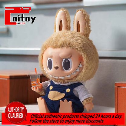 LABUBU Time to chill-Vinyl Plush Doll POP MART Original Genuine