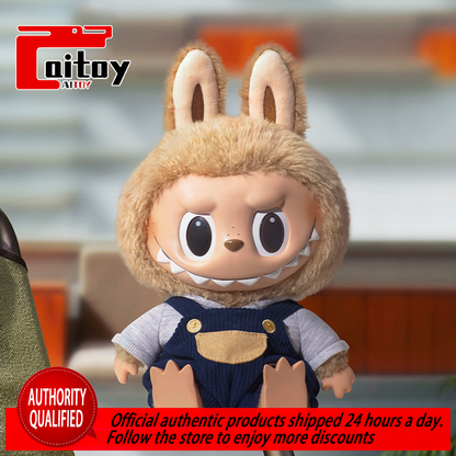 LABUBU Time to chill-Vinyl Plush Doll POP MART Original Genuine