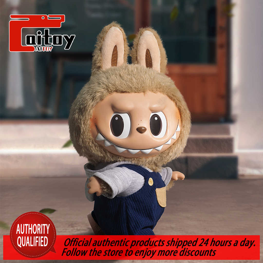 LABUBU Time to chill-Vinyl Plush Doll POP MART Original Genuine