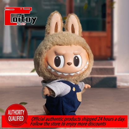 LABUBU Time to chill-Vinyl Plush Doll POP MART Original Genuine