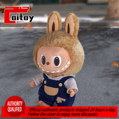 LABUBU Time to chill-Vinyl Plush Doll POP MART Original Genuine