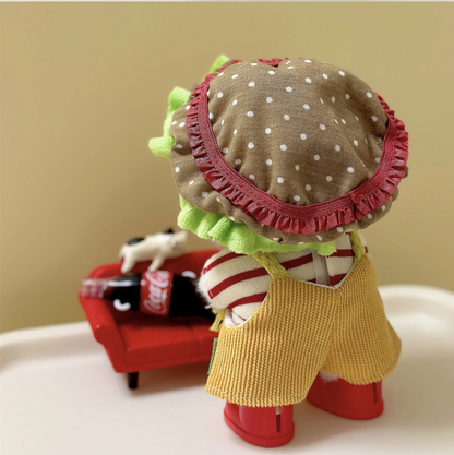 Labubu  Clothes Burger Coke Party