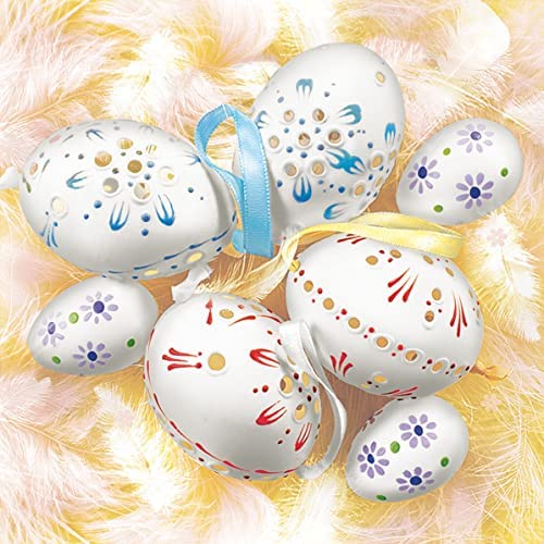 Easter Napkins Holiday Eggs Feathers Decorative Paper Decoupage Napkin #3011