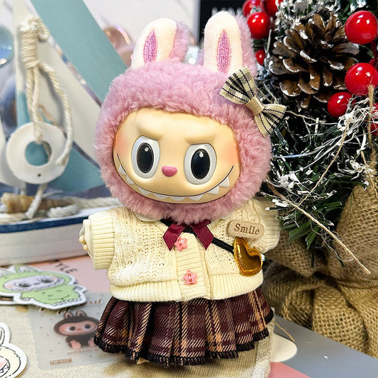 Vestito Labubu con gonna e maglione