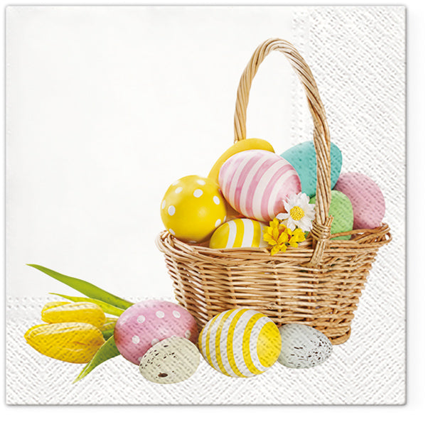 Easter Napkins Holiday Eggs Decorative Paper Decoupage Napkin #3032