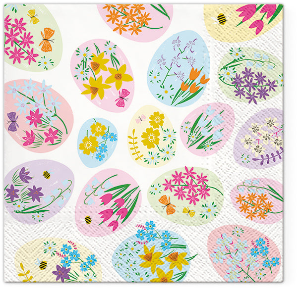 Easter Napkins Holiday Eggs Decorative Paper Decoupage Napkin #3031