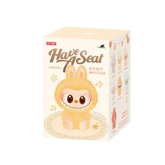 POP MART THE MONSTERS Labubu Have a Seat ORIGINALI